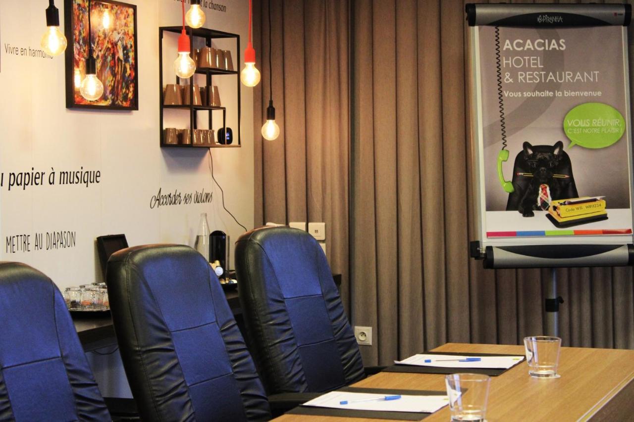 Logis Hotel Restaurant Des Acacias Lille Neuville En Ferrain Neuville-en-Ferrain Ngoại thất bức ảnh